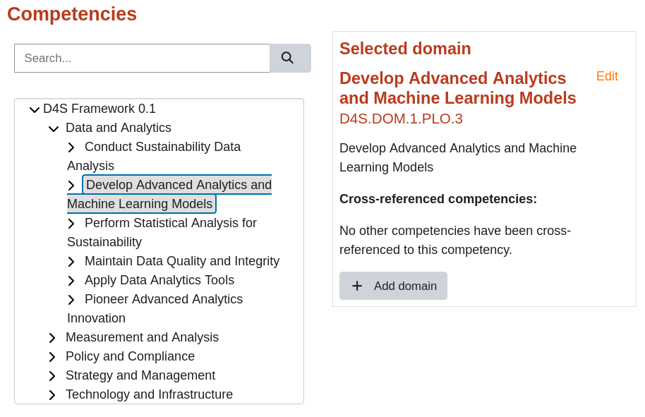 A Digital Sustainability Competence Framework for Moodle